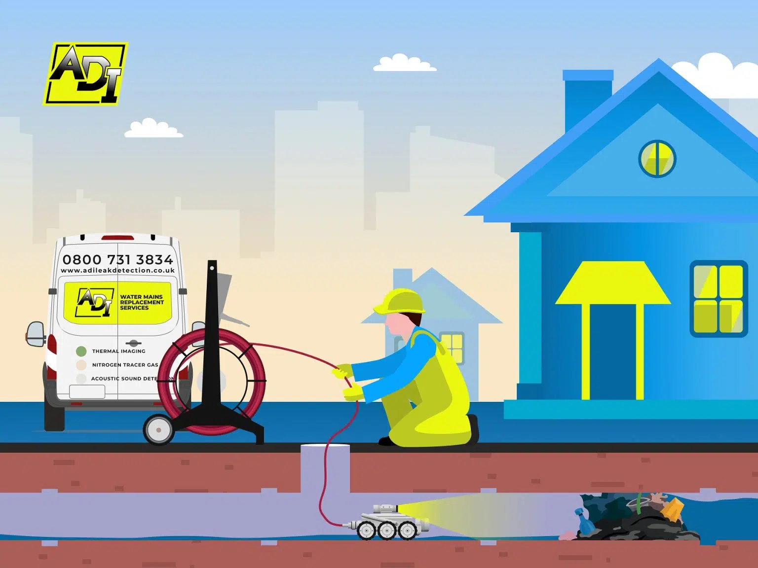 Drainage CCTV Surveys & Investigations Wembley